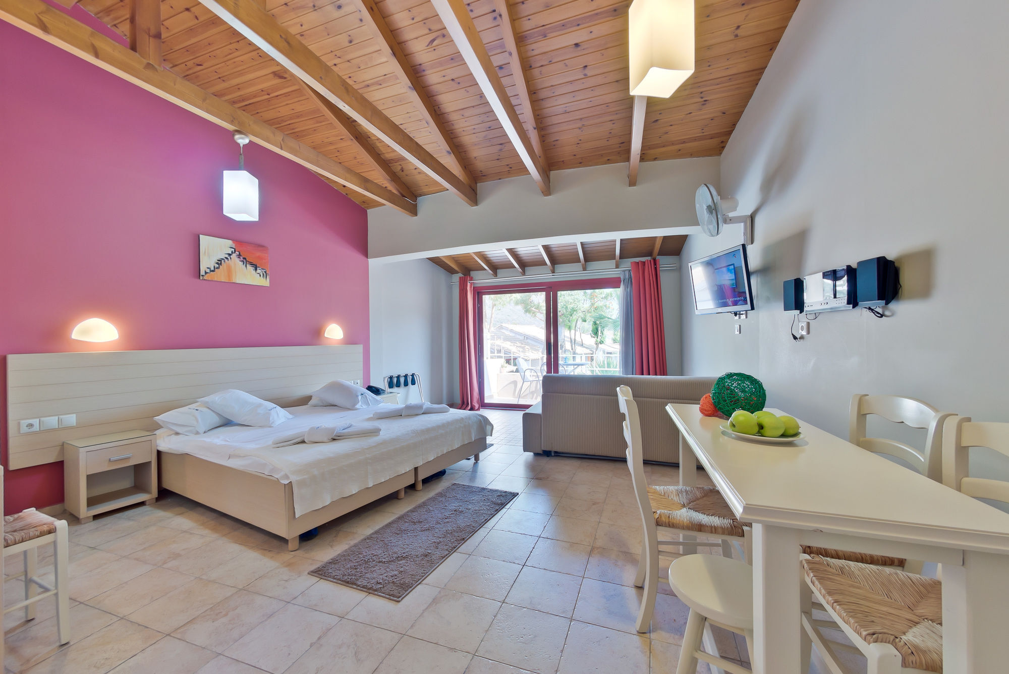 Rouda Bay Beach Hotel Микрос-Гиалос Экстерьер фото
